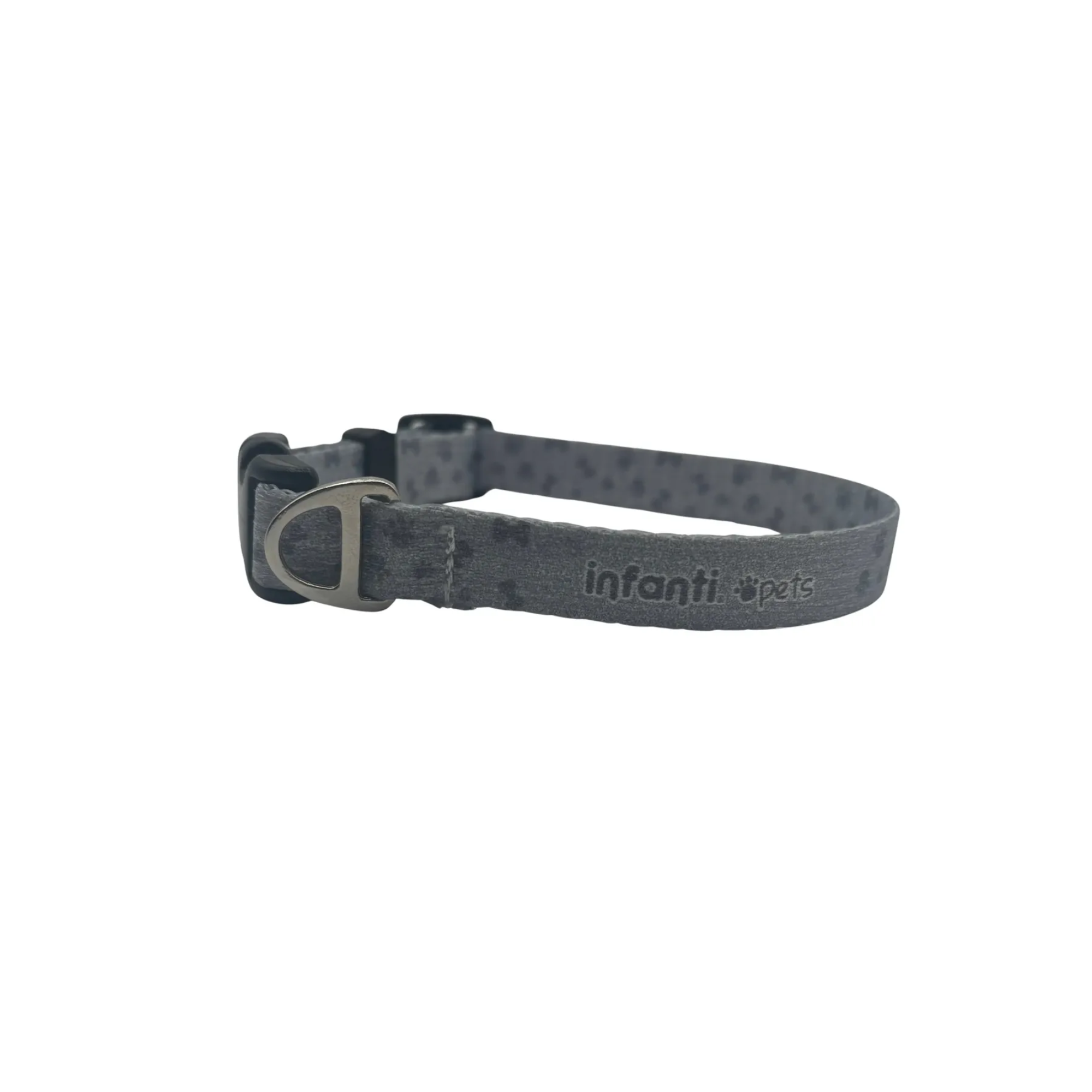 Collar Para Mascotas Metal Mediano Ligero Ajustable