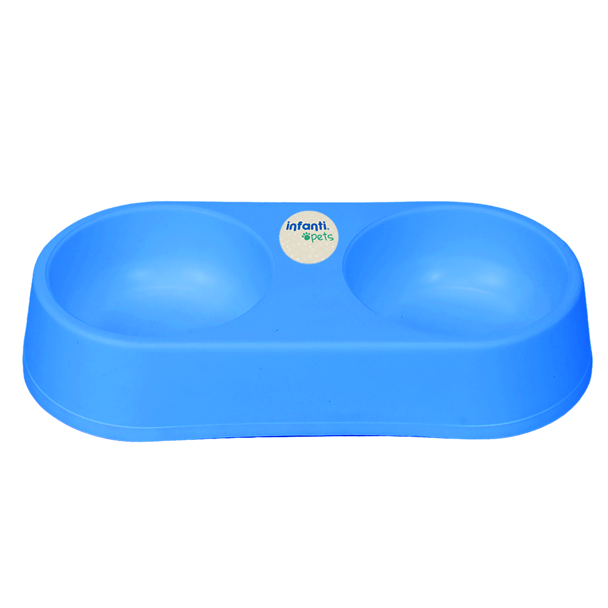 Plato Comedero Doble Practico Comodo Fabricado Polipropileno