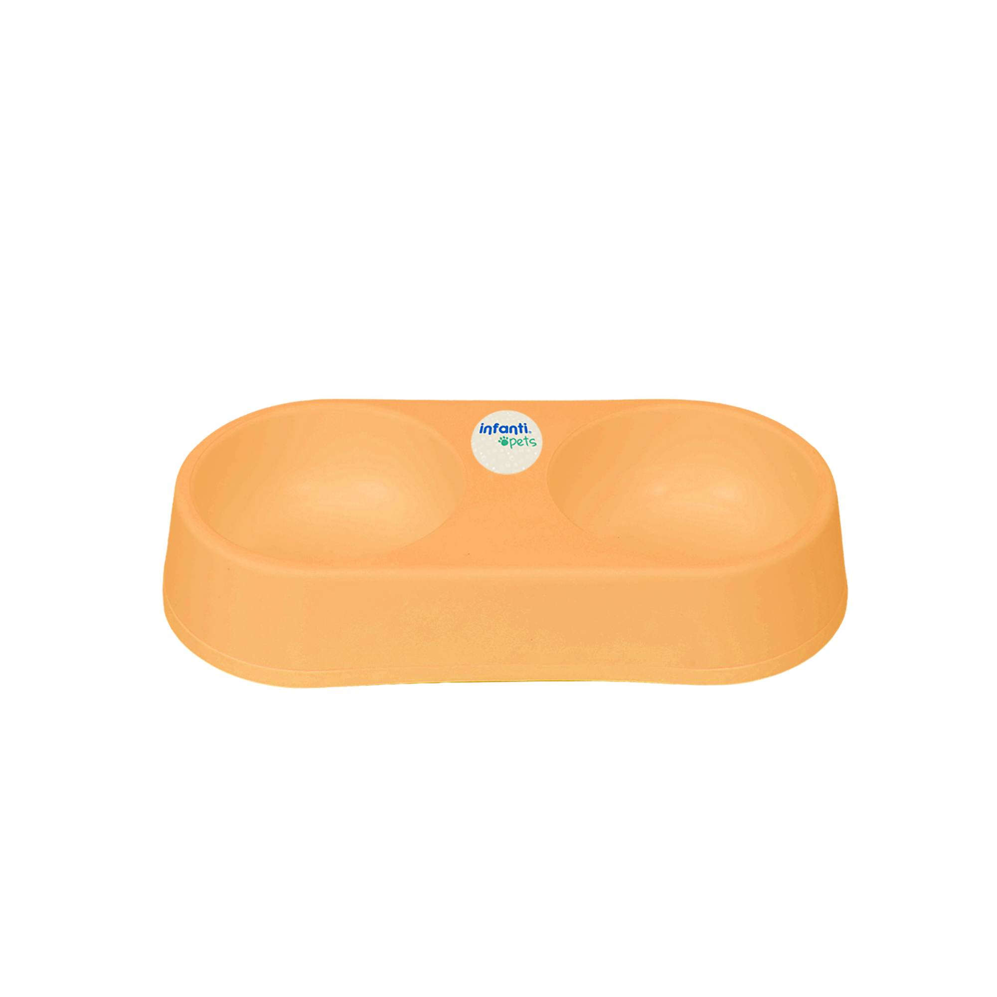 Plato Comedero Doble Practico Comodo Fabricado Polipropileno