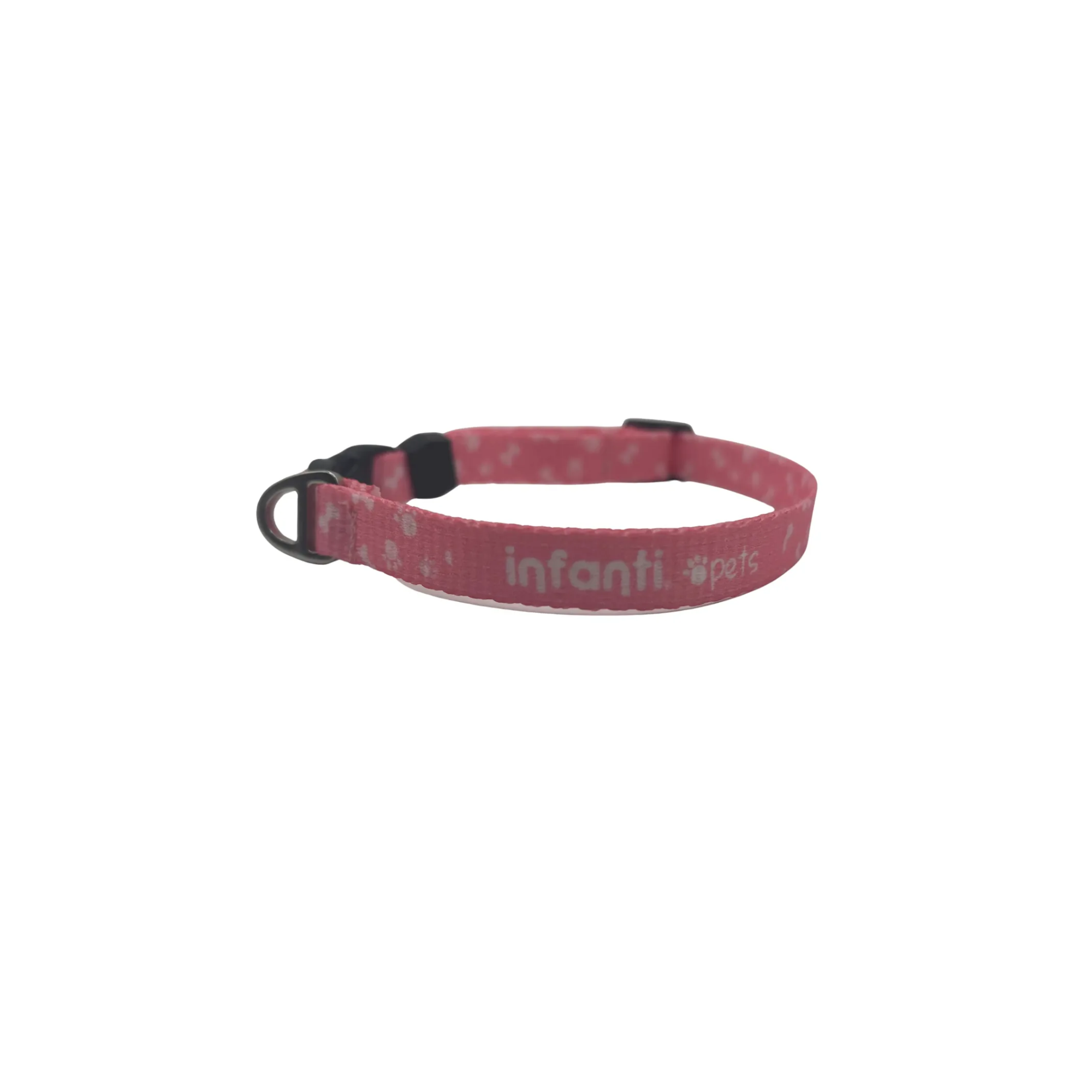 Collar Para Mascotas Metal Mediano Ligero Ajustable