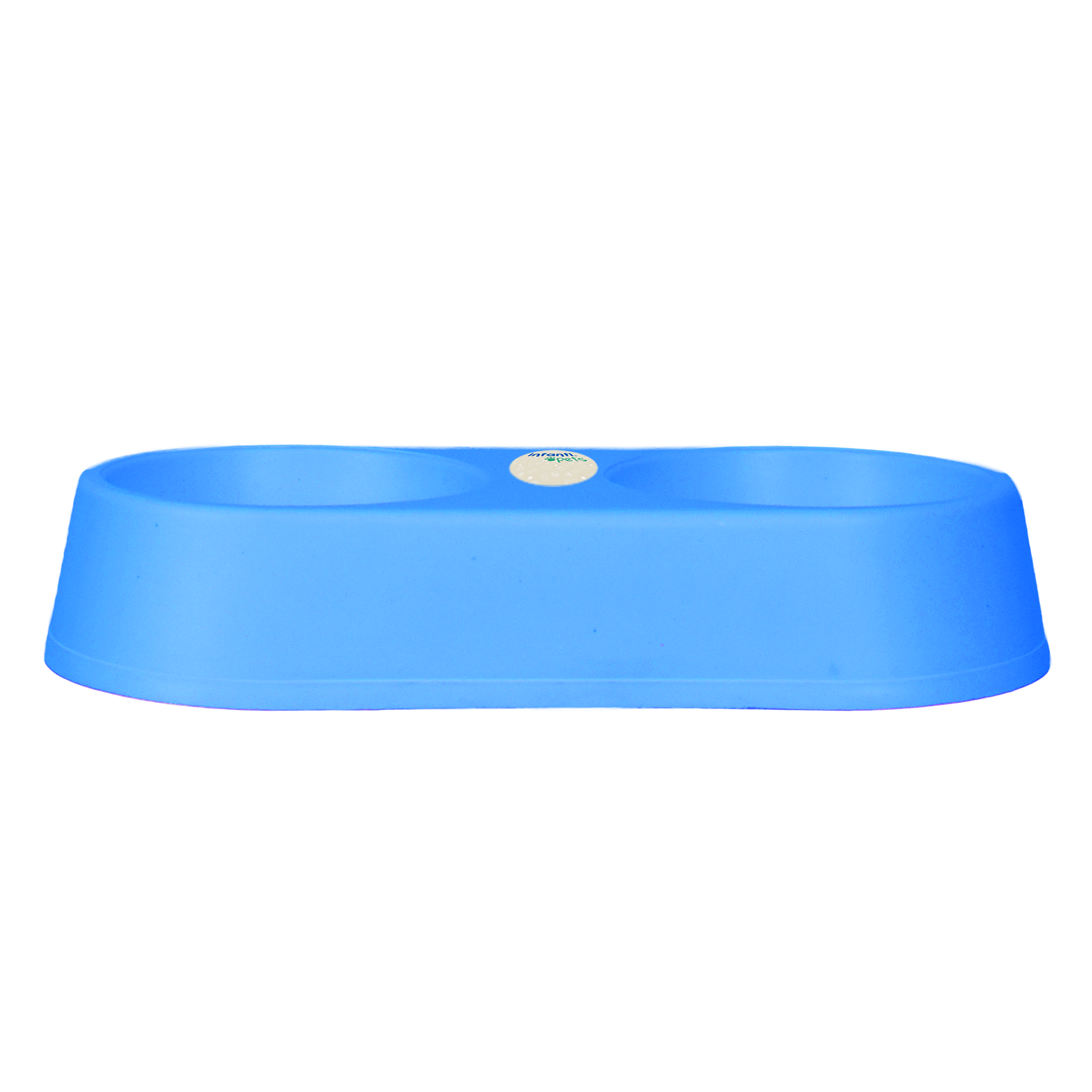 Plato Comedero Doble Practico Comodo Fabricado Polipropileno