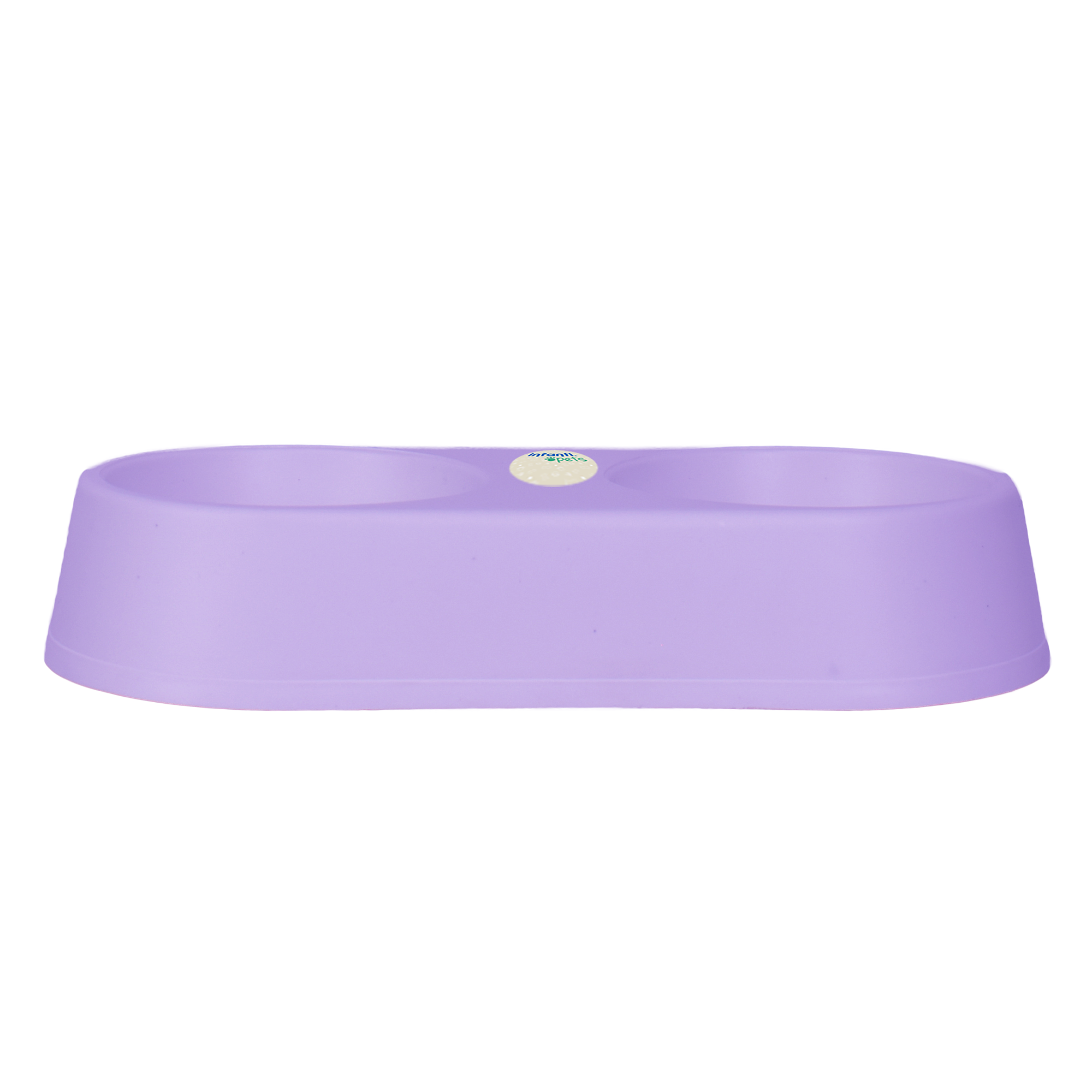 Plato Comedero Doble Practico Comodo Fabricado Polipropileno