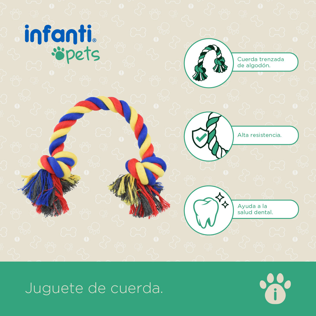 Juguetes De Cuerda Para Perros Alta Resistencia Salud Dental