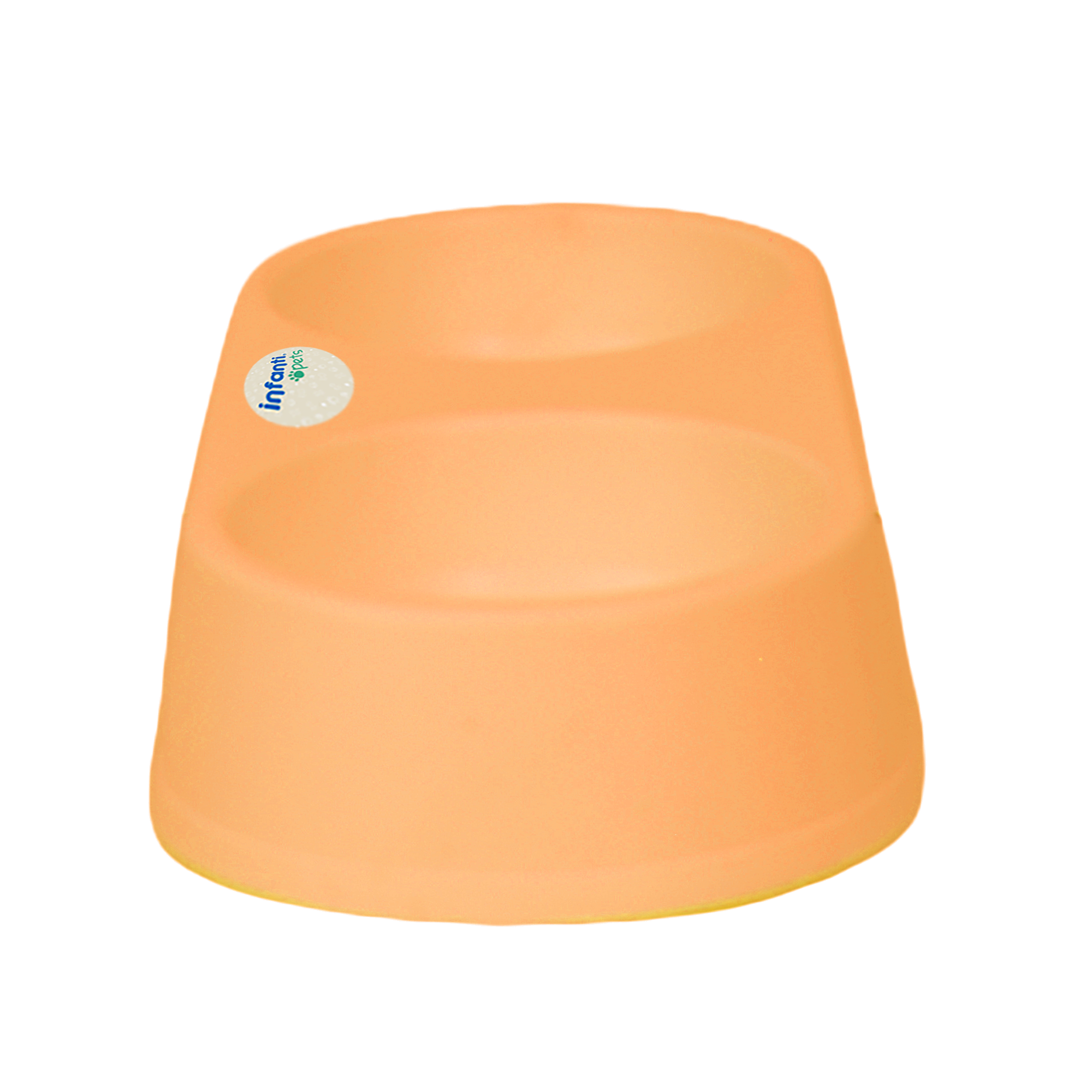 Plato Comedero Doble Practico Comodo Fabricado Polipropileno