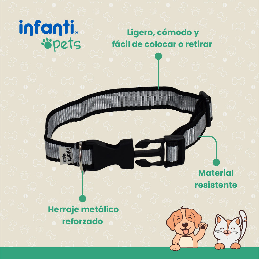 Juego De Correa Con Collar Ajustable Y Diseño Resistente