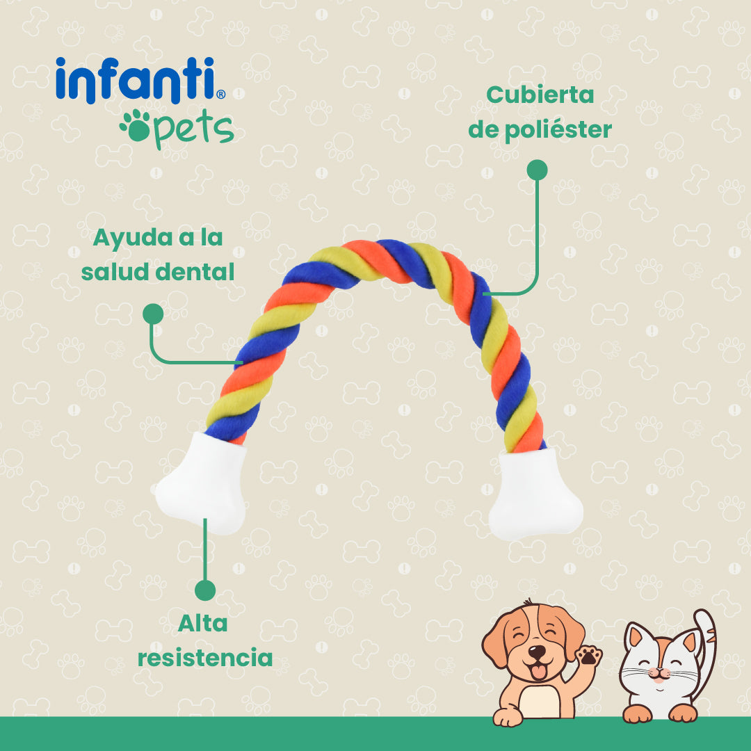 Juguetes De Cuerda De Hueso Para Perros Ideal Para Salud Dental