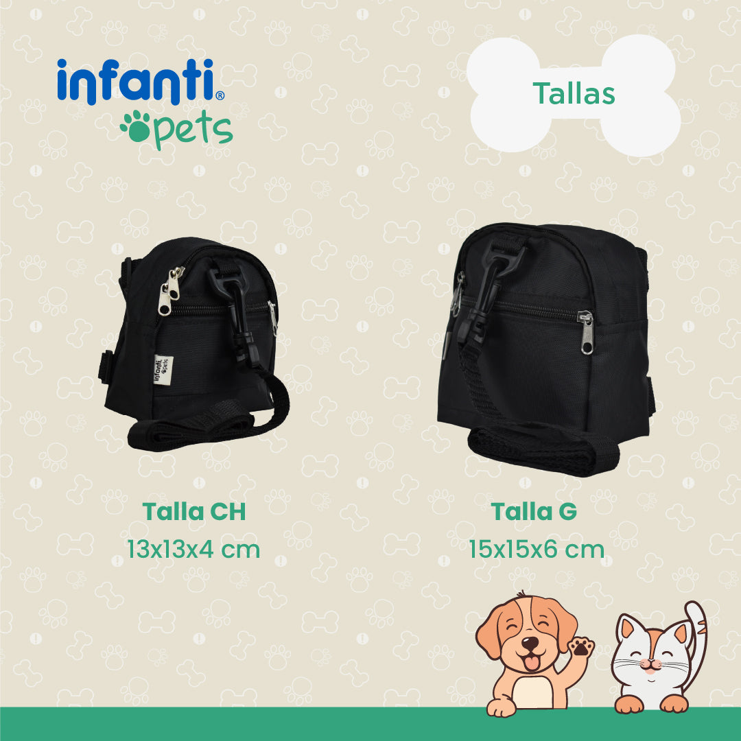 Arnés De Mascotas Con Mochila Correa Y Diseño Practico