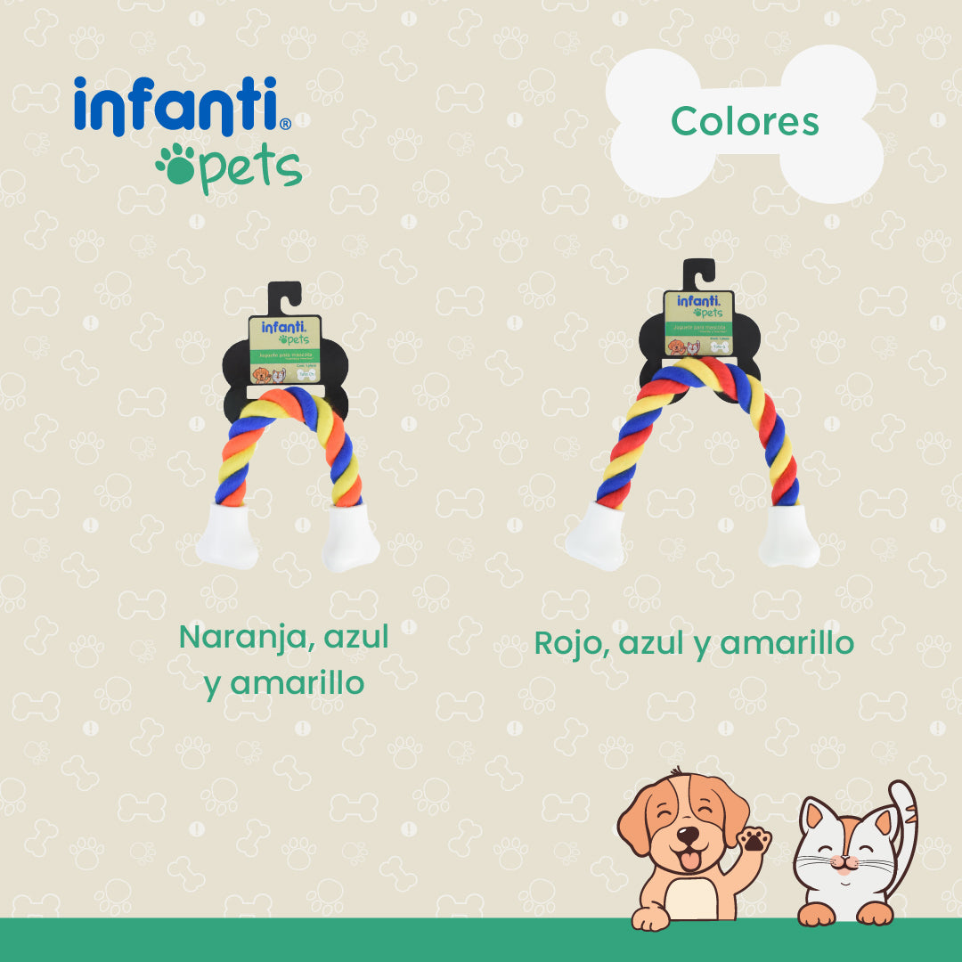 Juguetes De Cuerda De Hueso Para Perros Ideal Para Salud Dental