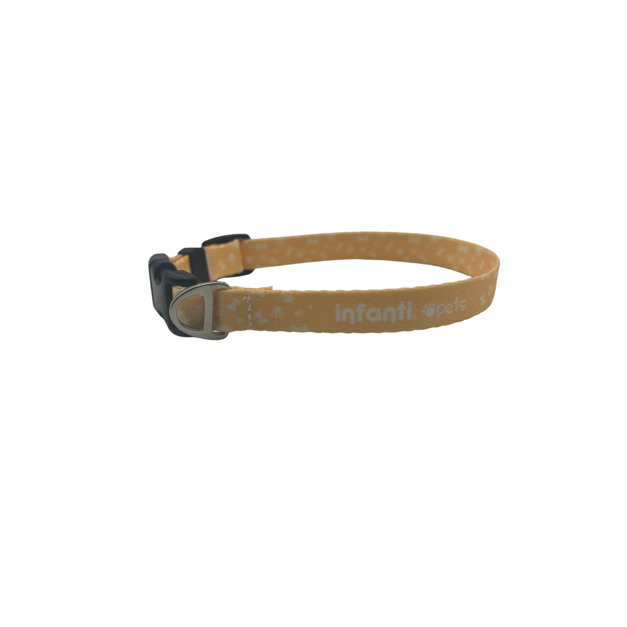 Collar Para Mascotas Metal Mediano Ligero Ajustable