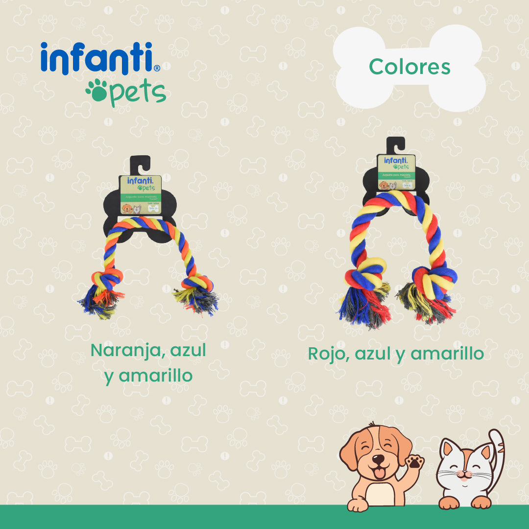 Juguetes De Cuerda Para Perros Alta Resistencia Salud Dental