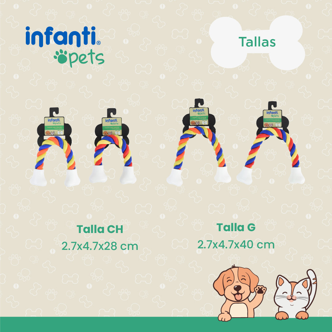 Juguetes De Cuerda De Hueso Para Perros Ideal Para Salud Dental