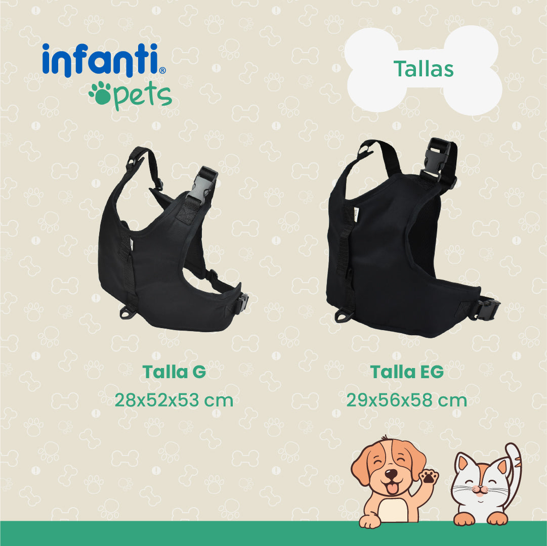 Pechera Para Mascotas Resistente Con Ajuste Seguro Adaptable
