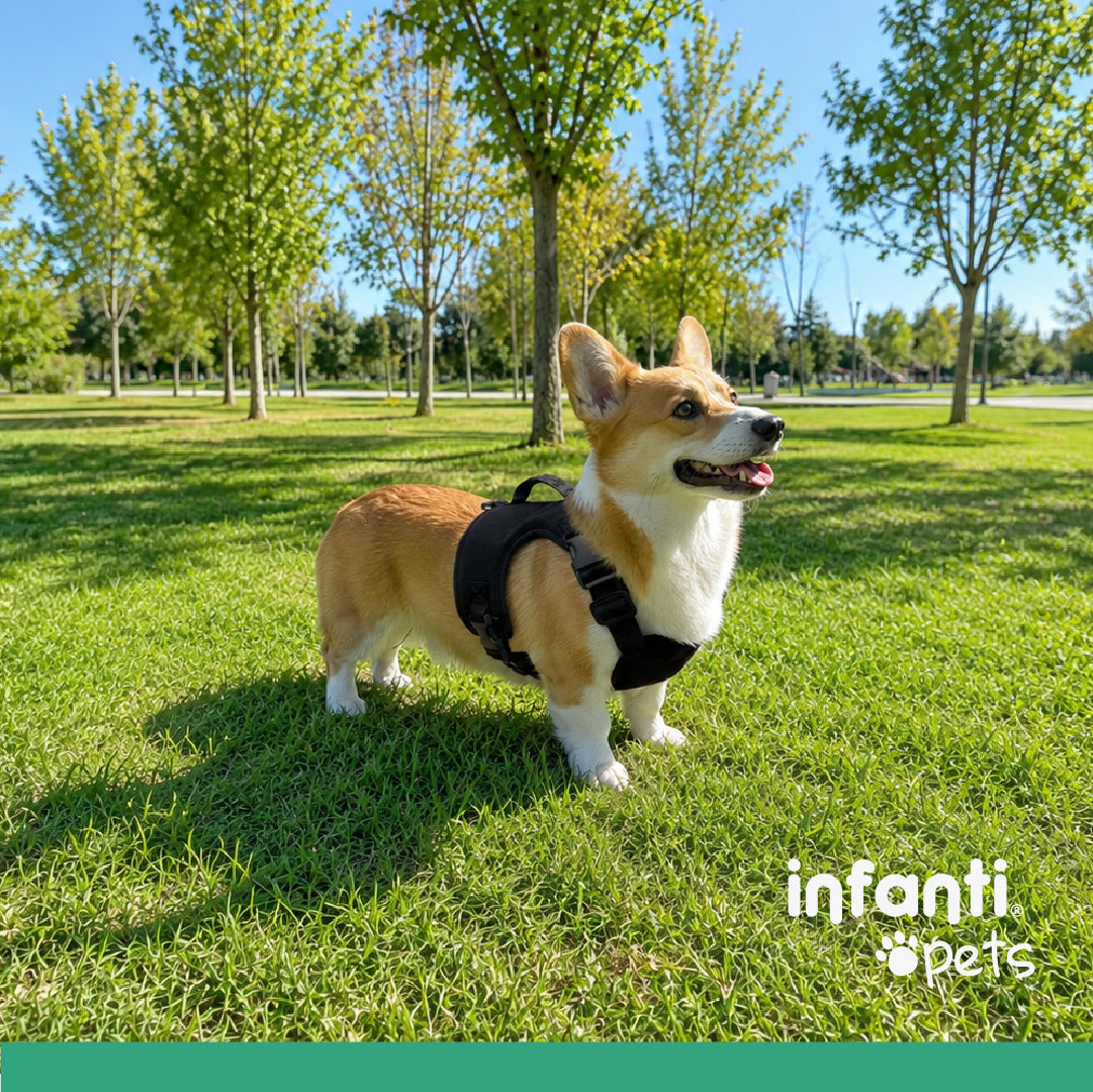 Pechera Para Mascotas Resistente Con Ajuste Seguro Adaptable