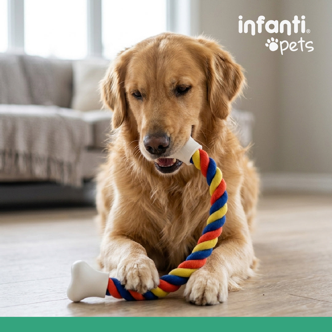 Juguetes De Cuerda De Hueso Para Perros Ideal Para Salud Dental