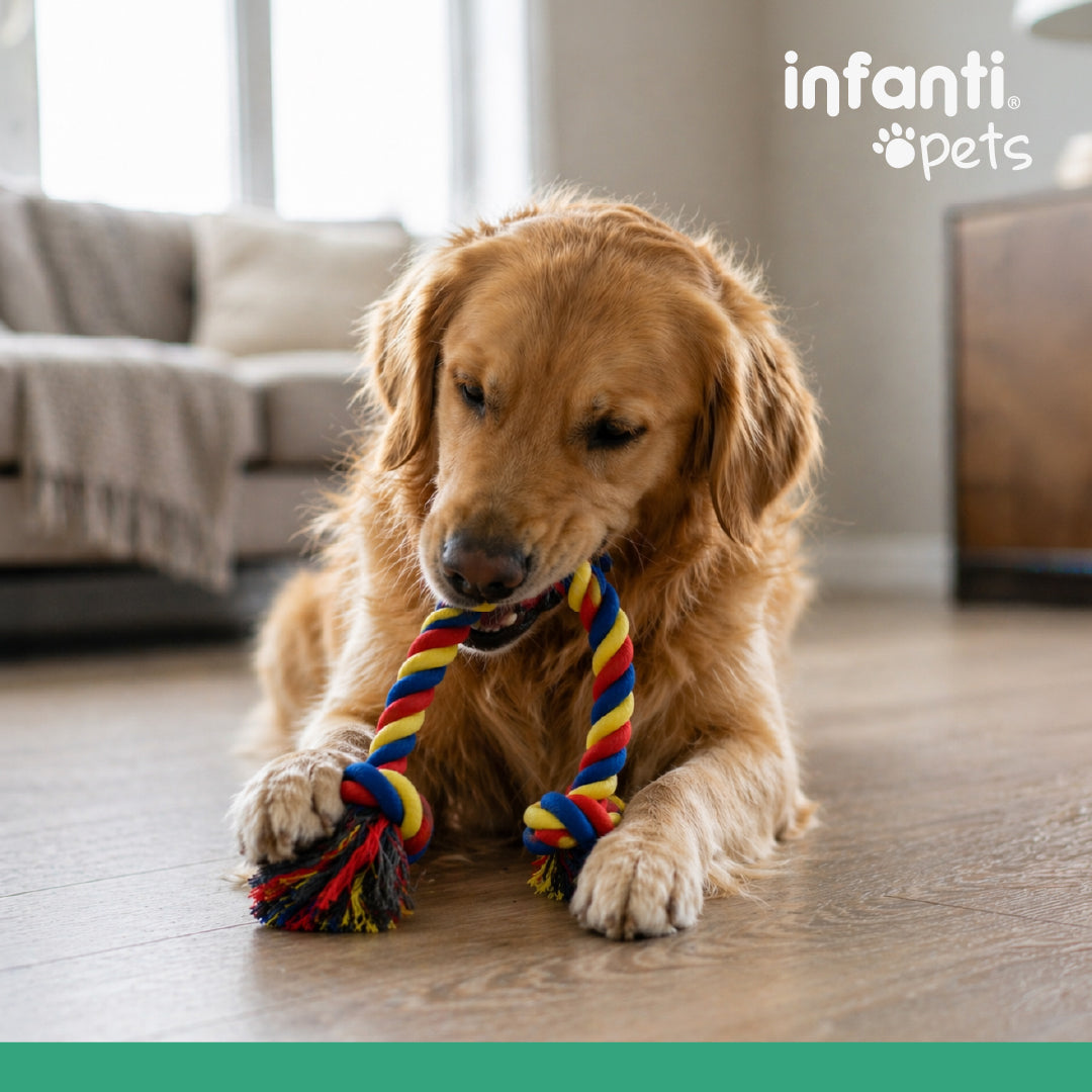 Juguetes De Cuerda Para Perros Alta Resistencia Salud Dental