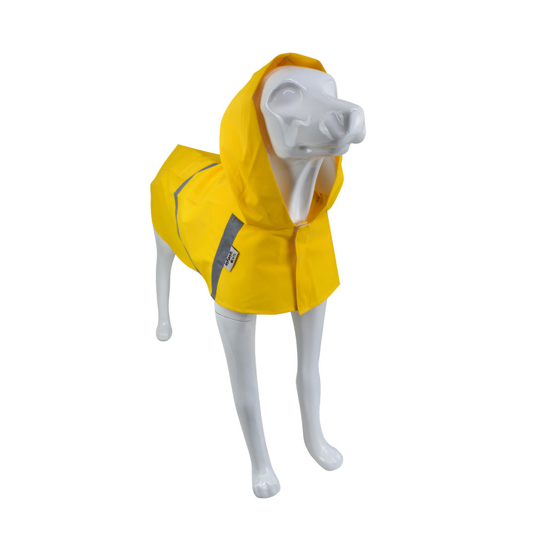 Chubasquero Impermeable Para Perros Con Reflectante